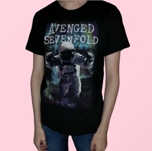 A7X Avenged Sevenfold The Stage Astronaut Hot Topic graphic t-shirt (M)